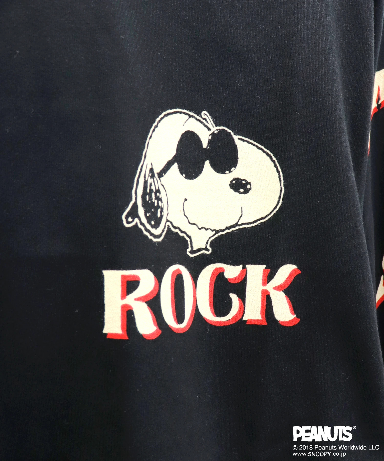 Sb Peanuts Rock N Roll Snoopy ロングスリーブ Tシャツ ファッション通販 Sanko Bazaar サンコーバザール