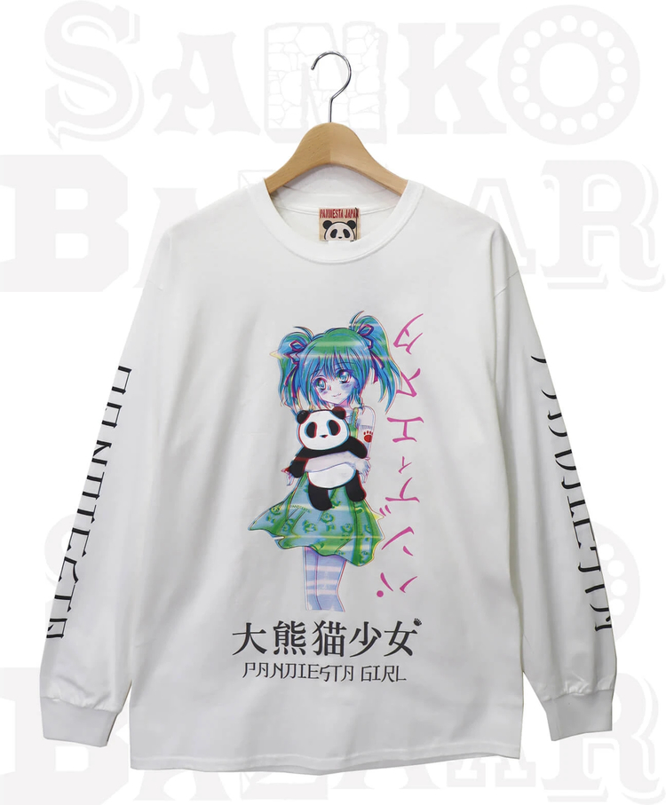 PANDIESTA(パンディエスタ) |SB 熊猫外伝 大熊猫パンダガール ロングスリーブTee (539900)