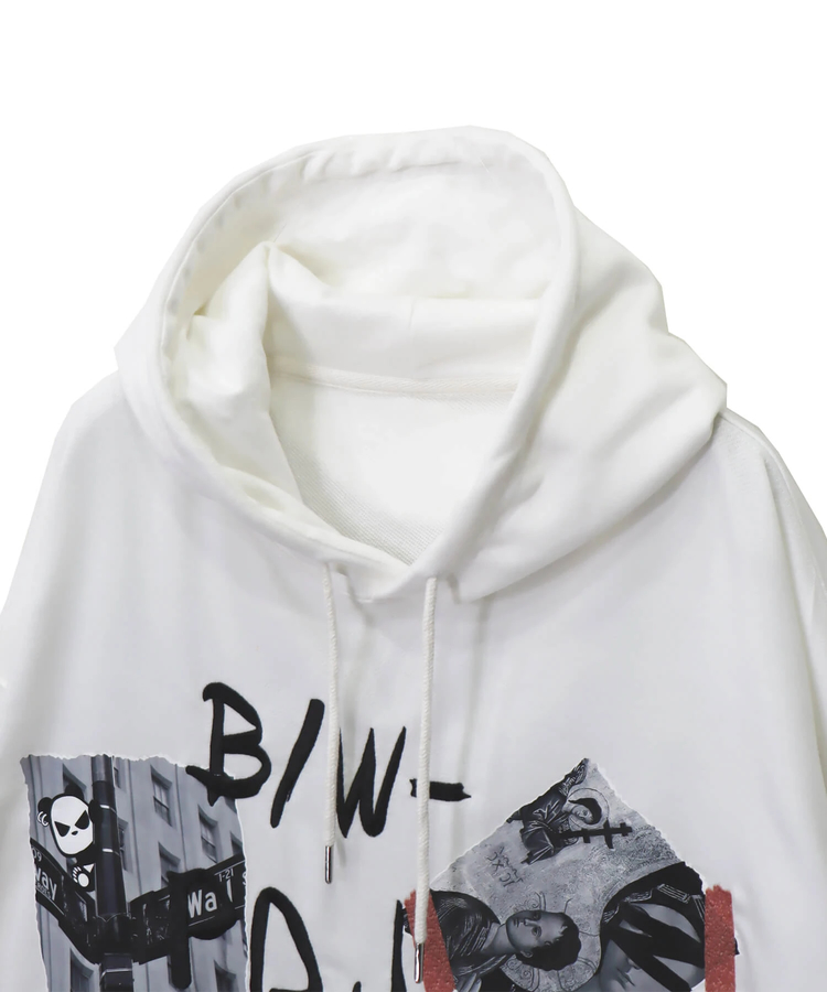 SB B/W-PDJ ポートレイト BIG HOODED SWEAT(592852)｜ファッション通販