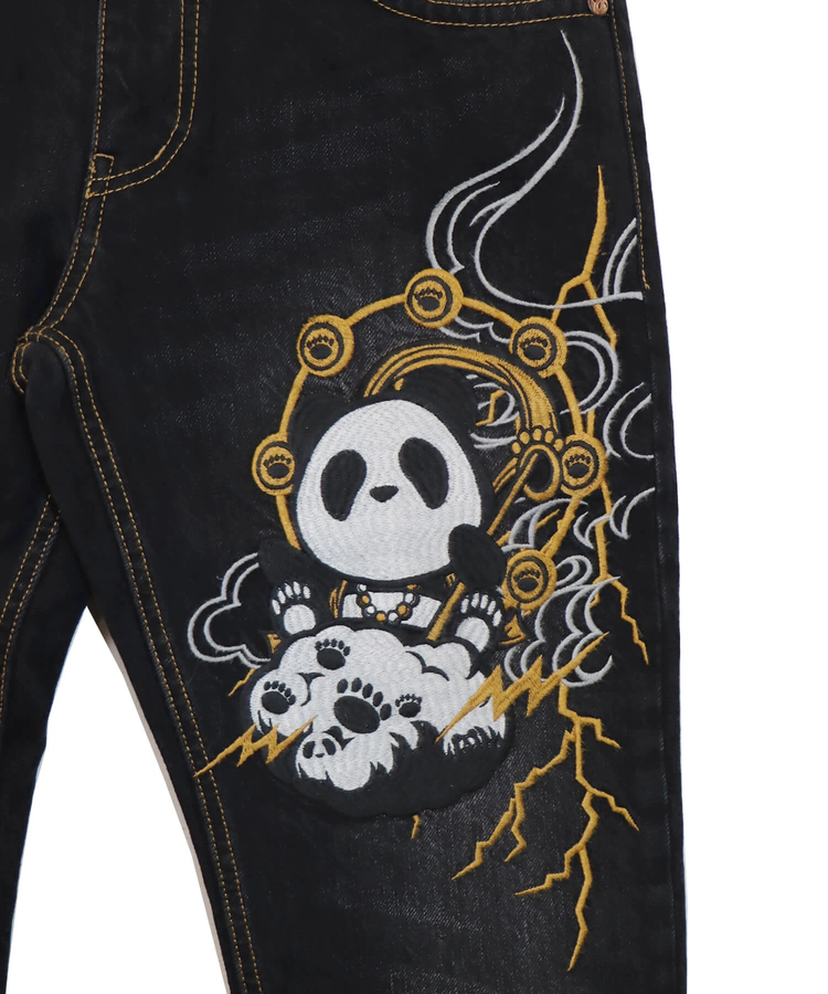 SB 熊猫謹製 風雷神 熊猫 デニムパンツ Ver2(592880)｜ファッション 
