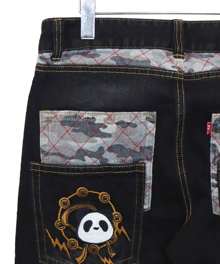 SB 熊猫謹製 風雷神 熊猫 デニムパンツ Ver2(592880)｜ファッション 