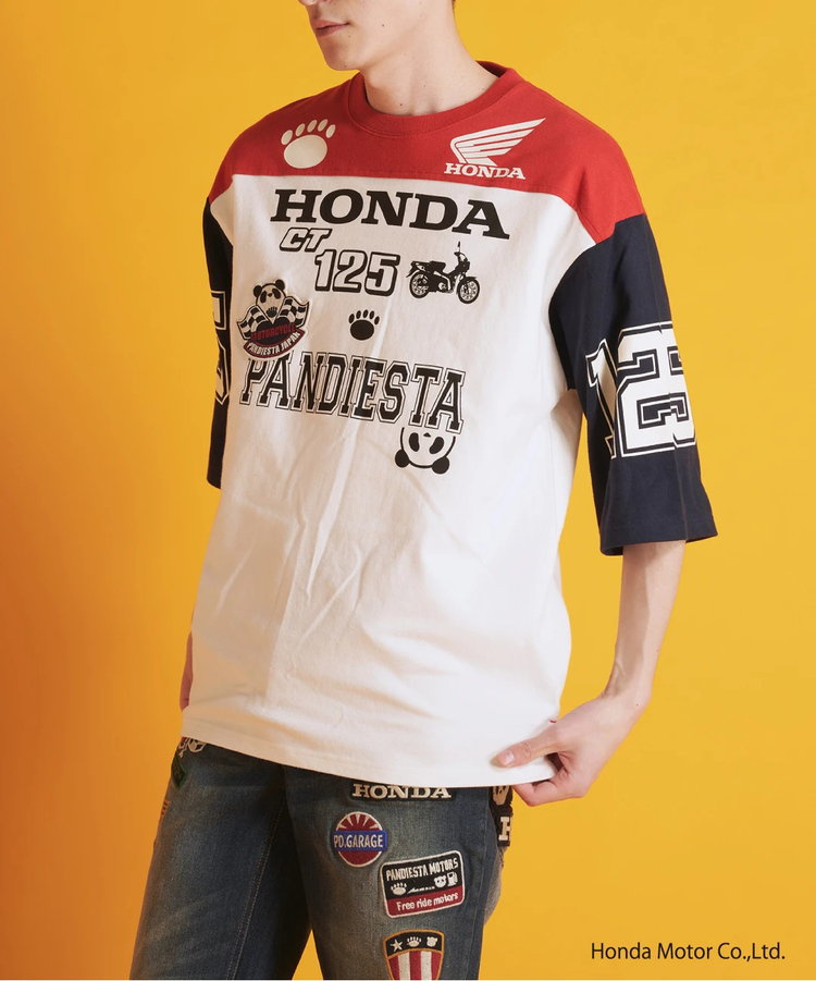 PANDIESTA(パンディエスタ) |SB Honda×Pandiesta CT125 フットボール S/STee コラボ企画(523501)