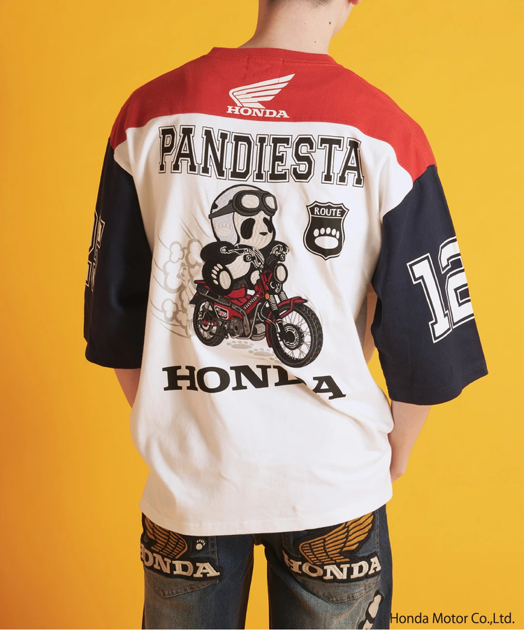 PANDIESTA(パンディエスタ) |SB Honda×Pandiesta CT125 フットボール S/STee コラボ企画(523501)