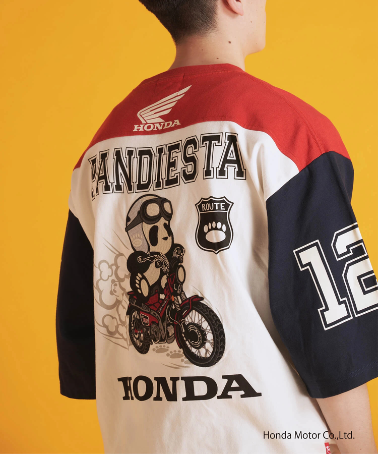 SB Honda×Pandiesta CT125 フットボール S/STee コラボ企画