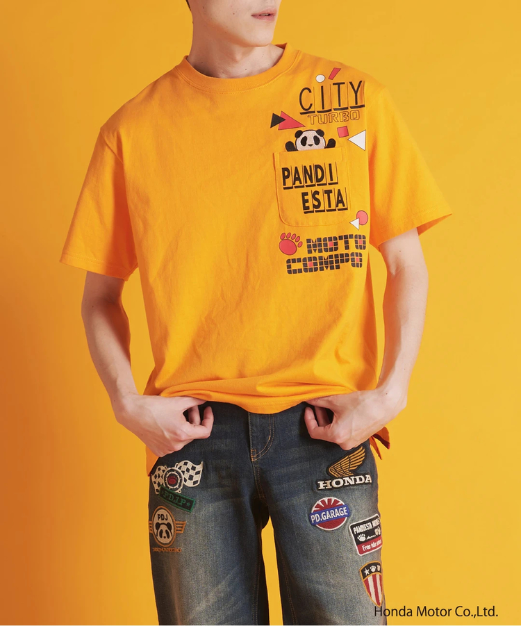 PANDIESTA(パンディエスタ) |SB Honda×Pandiesta CITY&MOTOCOMPO S/STee コラボ企画(523504)