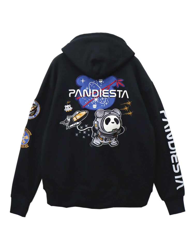 PANDIESTA(パンディエスタ) |SB 熊猫印 アストロノーツ パンダ フルジップ パーカー(533852)