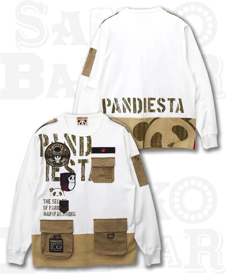 SB PANDIESTA ミリタリーパンダ L/S Tee(533204)｜ファッション通販 