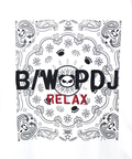 PANDIESTA(パンディエスタ) |SB B/W-PDJ  襟ジャガード バンダナ柄 ルーズ L/STee(533855)