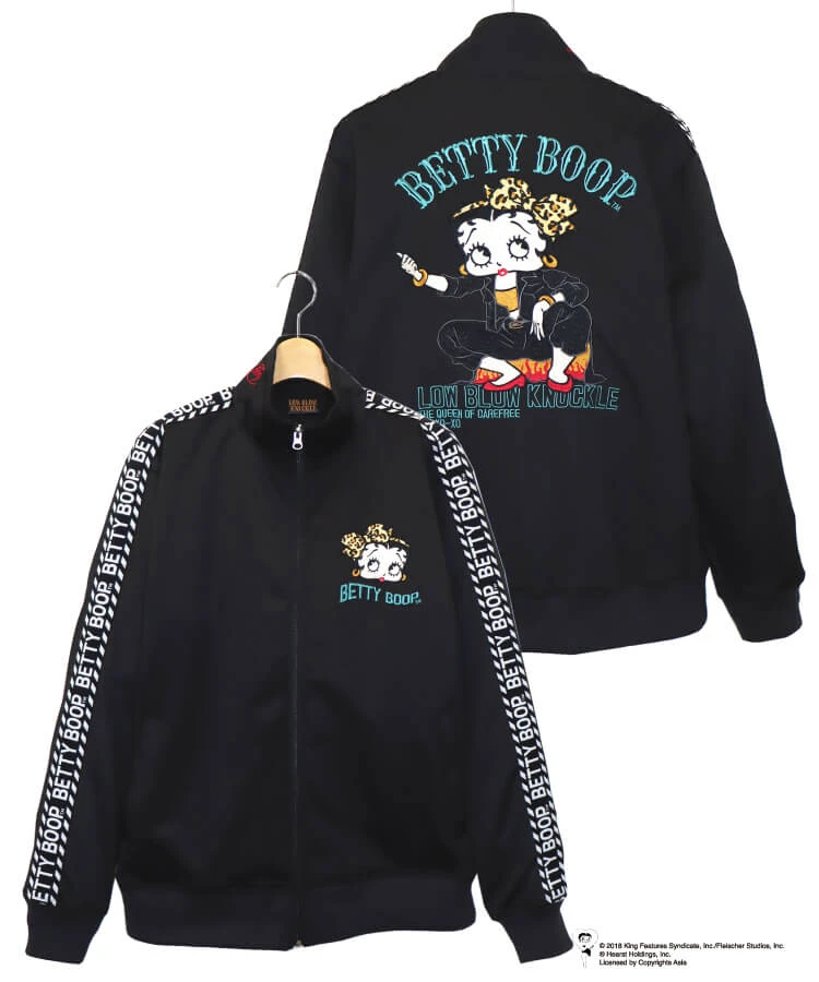 SB BETTYBOOP LBK あの娘はベティ トラックジャケット(533869