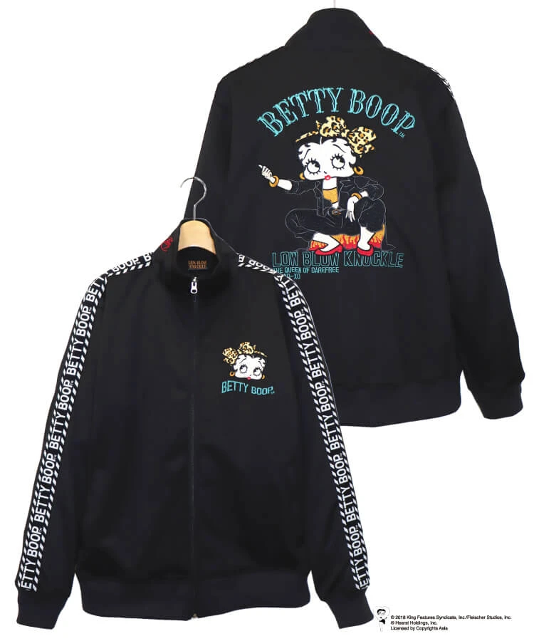 SB BETTYBOOP LBK あの娘はベティ トラックジャケット(533869 