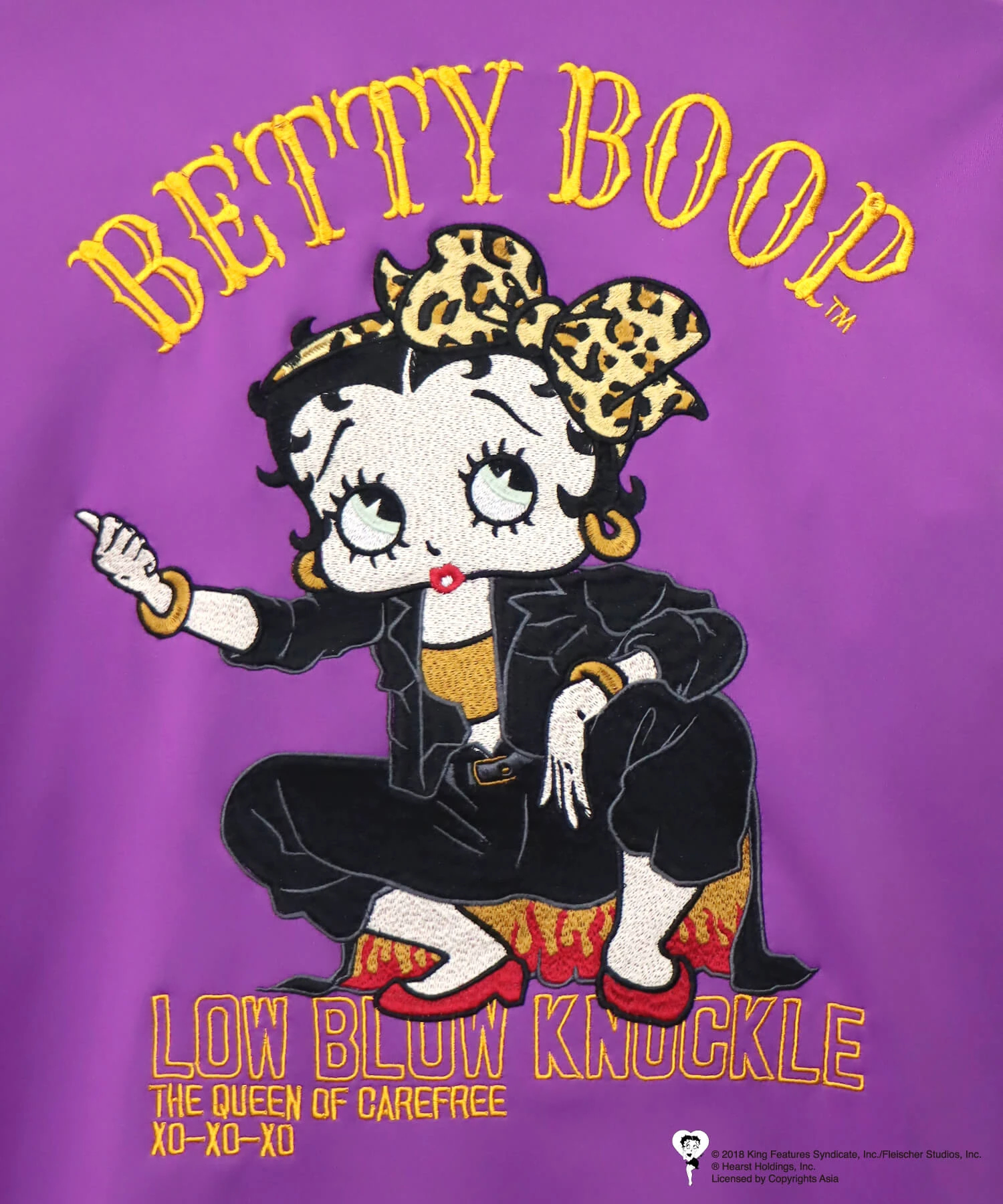 SB BETTYBOOP LBK あの娘はベティ トラックジャケット(533869