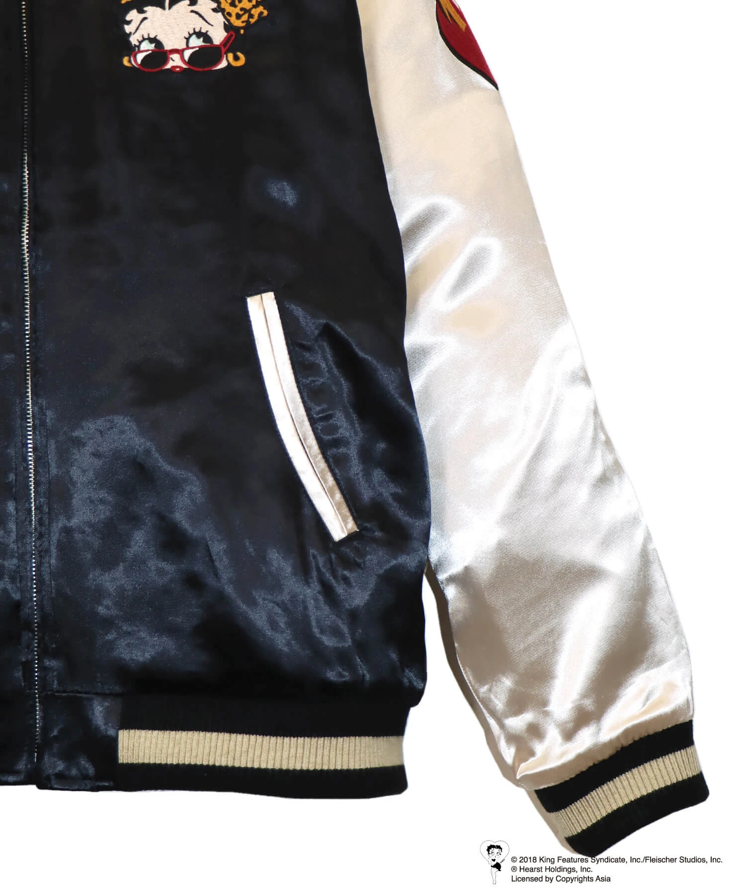 SB BETTYBOOP LBK ヤンキー 特攻 BETTY リバーシブルブルゾン