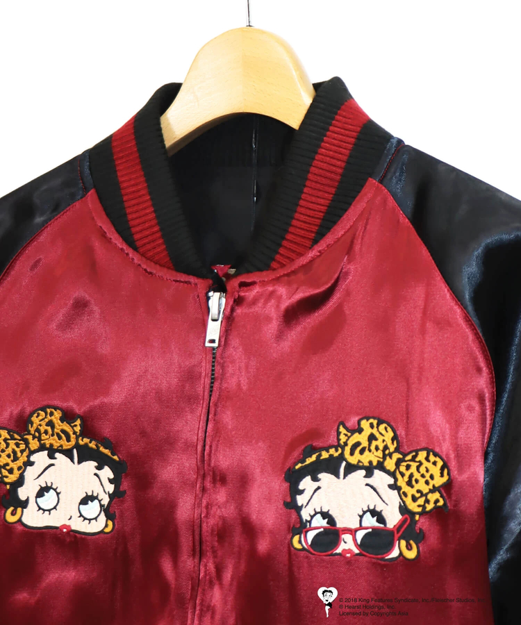 PANDIESTA(パンディエスタ) |SB BETTYBOOP LBK ヤンキー 特攻 BETTY リバーシブルブルゾン(533871)
