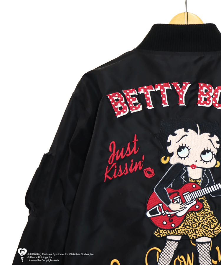 PANDIESTA(パンディエスタ) |SB BETTYBOOP LBK ヤンキー 特攻 BETTY リバーシブルブルゾン(533871)