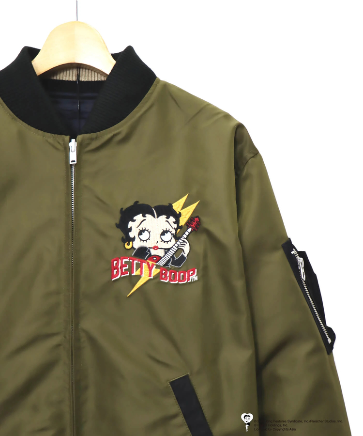 PANDIESTA(パンディエスタ) |SB BETTYBOOP LBK ヤンキー 特攻 BETTY リバーシブルブルゾン(533871)