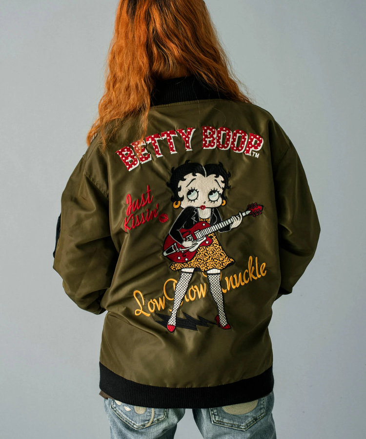 PANDIESTA(パンディエスタ) |SB BETTYBOOP LBK ヤンキー 特攻 BETTY リバーシブルブルゾン(533871)