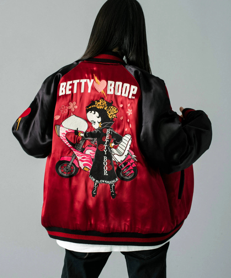 PANDIESTA(パンディエスタ) |SB BETTYBOOP LBK ヤンキー 特攻 BETTY リバーシブルブルゾン(533871)