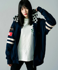 PANDIESTA(パンディエスタ) |SB Honda×Pandiesta Monkey125 レトロ フルジップパーカー コラボ企画(533506)