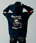 PANDIESTA(パンディエスタ) |SB Honda×Pandiesta Monkey125 レトロ フルジップパーカー コラボ企画(533506)