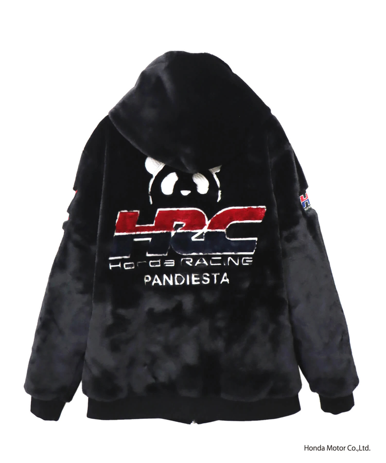 SB Honda×Pandiesta HRC フェイクファー フルジップパーカー コラボ