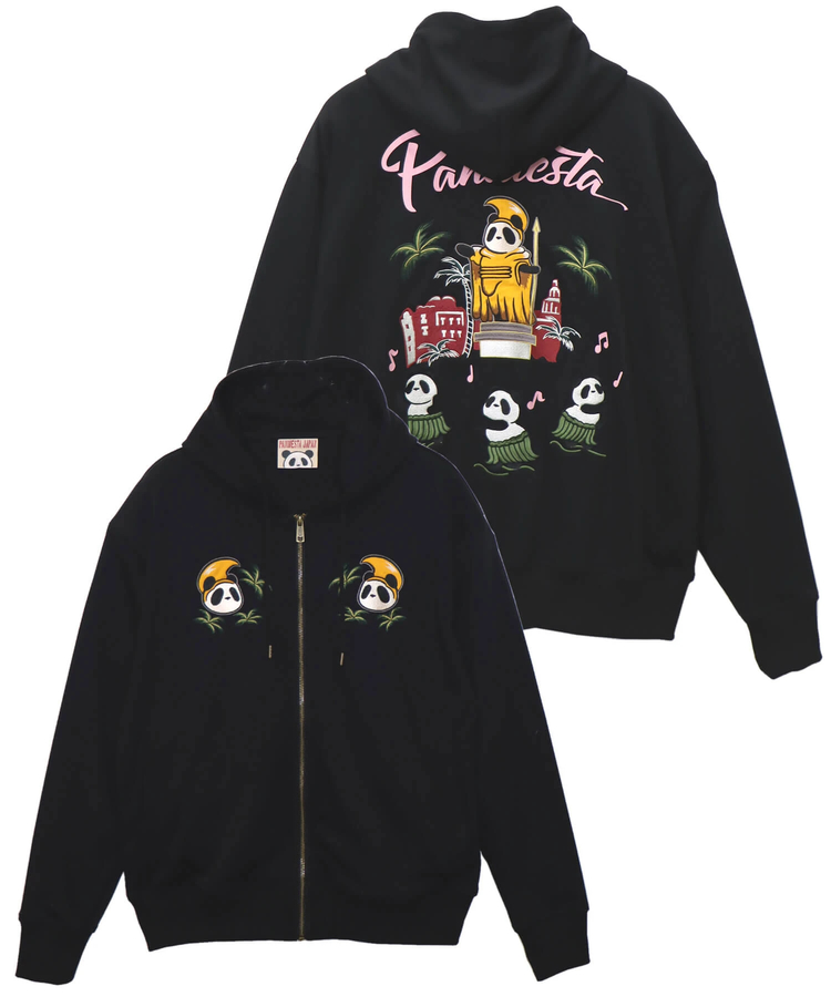 PANDIESTA(パンディエスタ) |SB 熊猫印 カメハメハパンダ フルジップパーカー(544850)