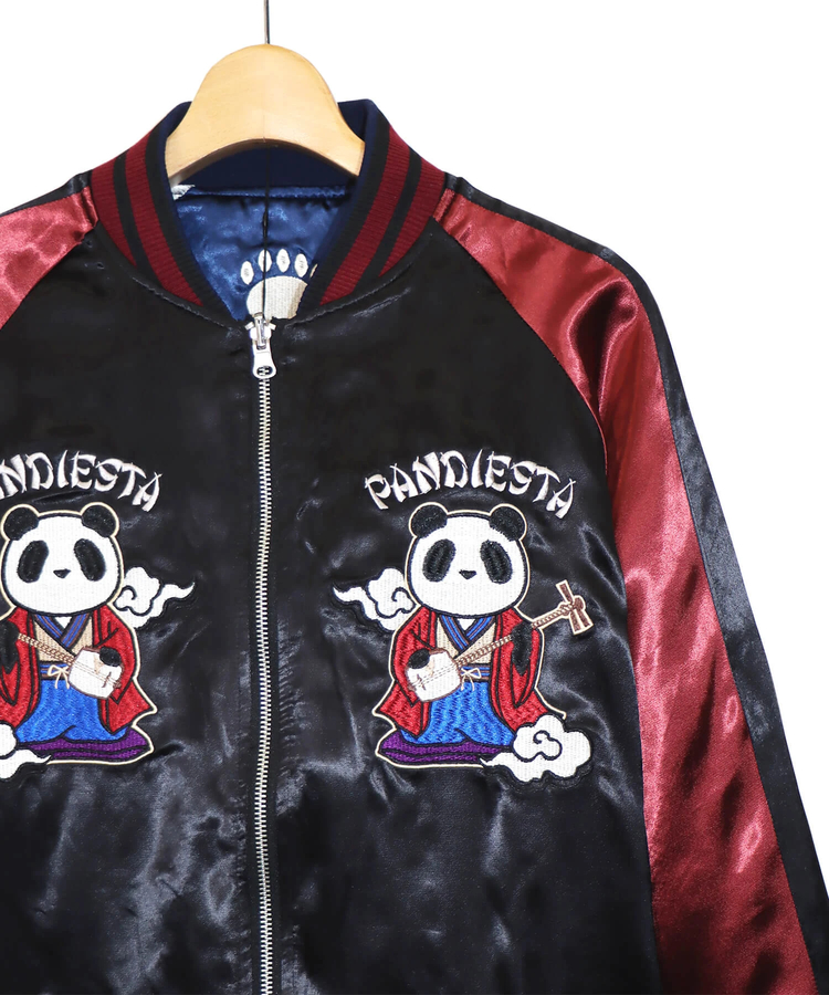 PANDIESTA(パンディエスタ) |SB 熊猫謹製 熊猫宴席 リバーシブル スカジャン(544205)