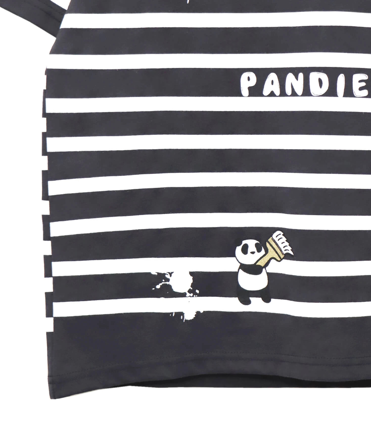 PANDIESTA(パンディエスタ) |SB PANDIESTA ボーダー ぬいぐるみ付 BIG S/S Tee(554472)