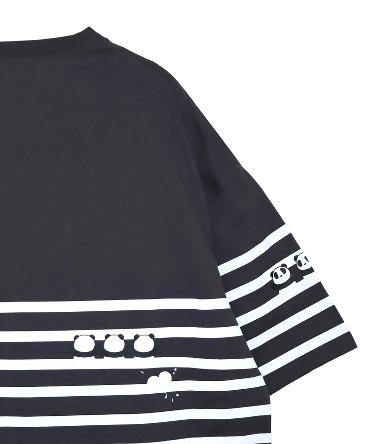 PANDIESTA(パンディエスタ) |SB PANDIESTA ボーダー ぬいぐるみ付 BIG S/S Tee(554472)