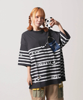 PANDIESTA(パンディエスタ) |SB PANDIESTA ボーダー ぬいぐるみ付 BIG S/S Tee(554472)