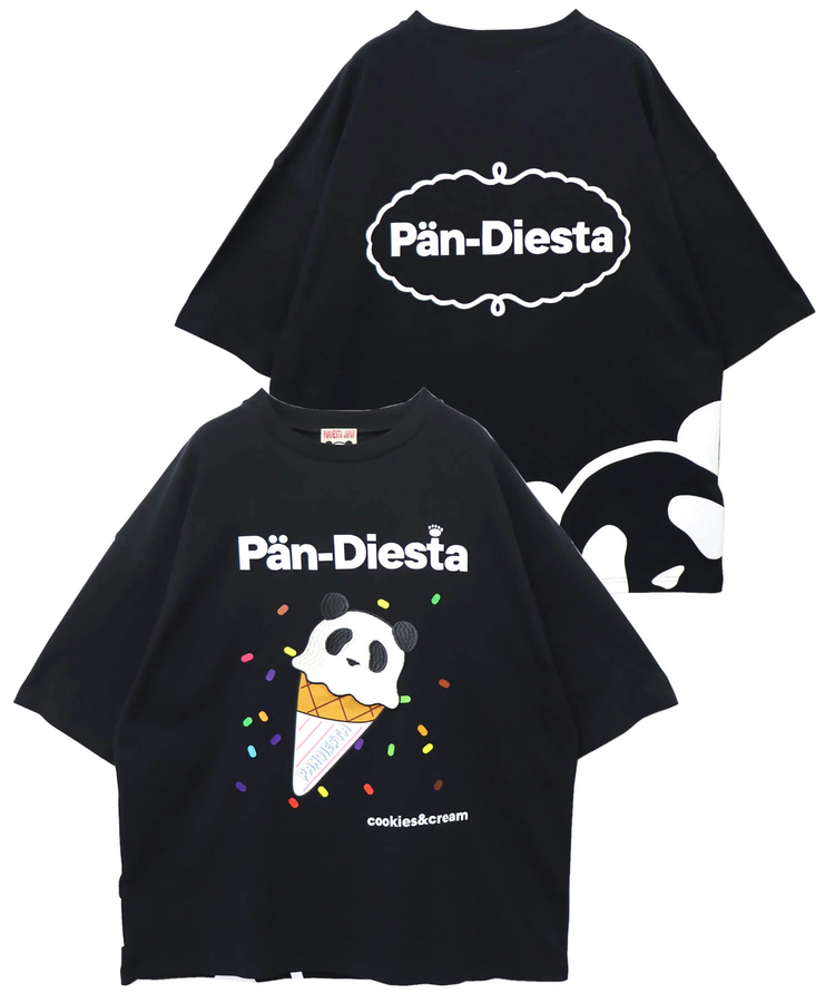 SB PANDIESTA パンダさん アイスクリーム BIG S/S Tee(554100
