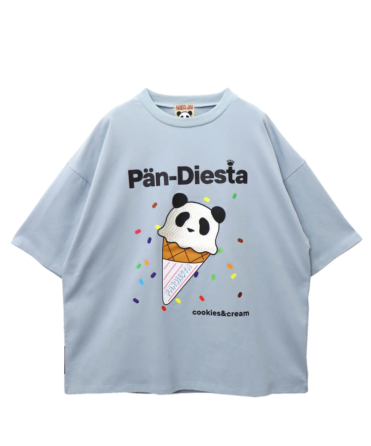 SB PANDIESTA パンダさん アイスクリーム BIG S/S Tee(554100