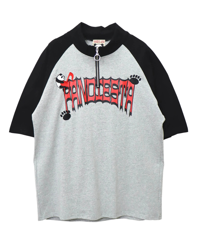 PANDIESTA(パンディエスタ) |SB PANDIESTA パンダさん ハーフジップ S/S Tee(554101)