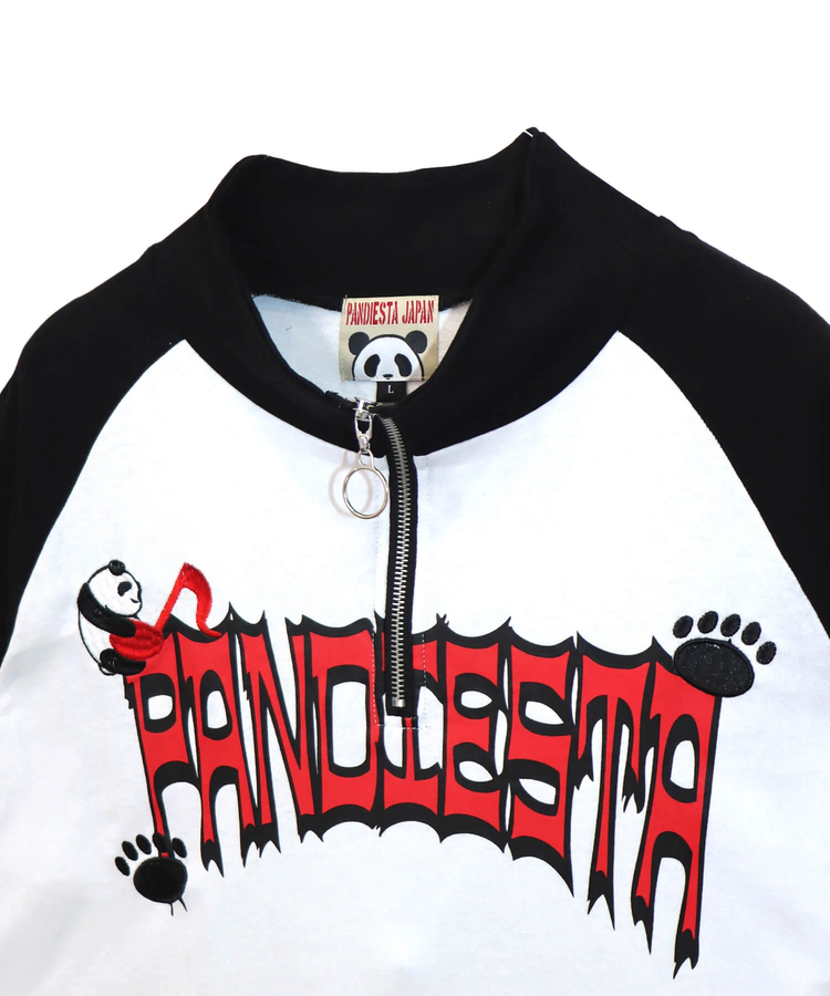 PANDIESTA(パンディエスタ) |SB PANDIESTA パンダさん ハーフジップ S/S Tee(554101)