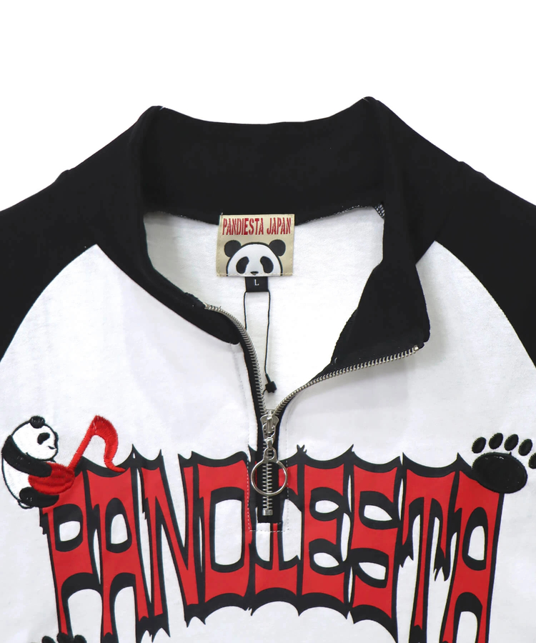 PANDIESTA(パンディエスタ) |SB PANDIESTA パンダさん ハーフジップ S/S Tee(554101)