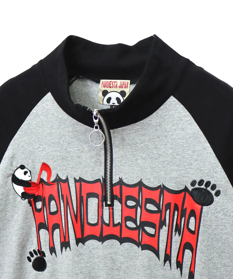 PANDIESTA(パンディエスタ) |SB PANDIESTA パンダさん ハーフジップ S/S Tee(554101)