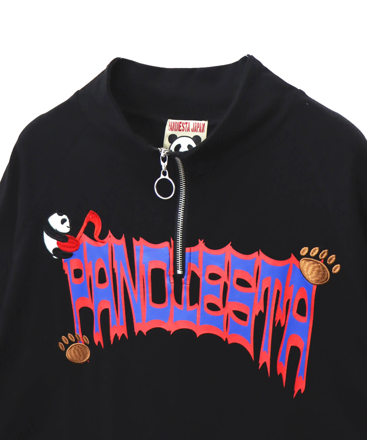 PANDIESTA(パンディエスタ) |SB PANDIESTA パンダさん ハーフジップ S/S Tee(554101)