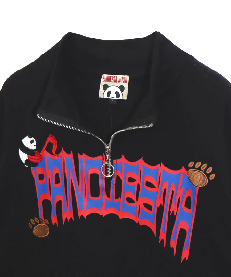 PANDIESTA(パンディエスタ) |SB PANDIESTA パンダさん ハーフジップ S/S Tee(554101)