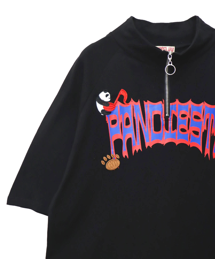 PANDIESTA(パンディエスタ) |SB PANDIESTA パンダさん ハーフジップ S/S Tee(554101)