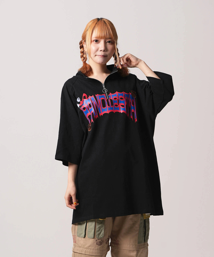 PANDIESTA(パンディエスタ) |SB PANDIESTA パンダさん ハーフジップ S/S Tee(554101)