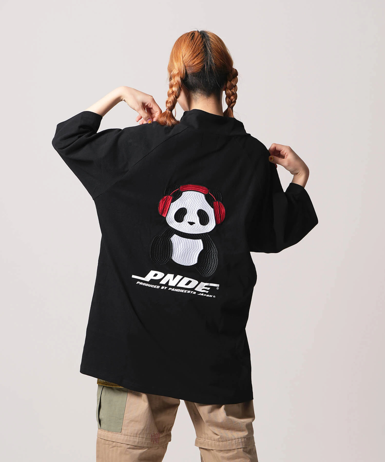 PANDIESTA(パンディエスタ) |SB PANDIESTA パンダさん ハーフジップ S/S Tee(554101)