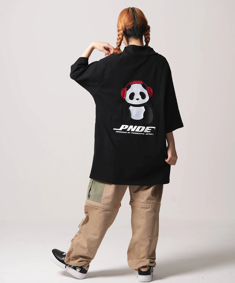 PANDIESTA(パンディエスタ) |SB PANDIESTA パンダさん ハーフジップ S/S Tee(554101)