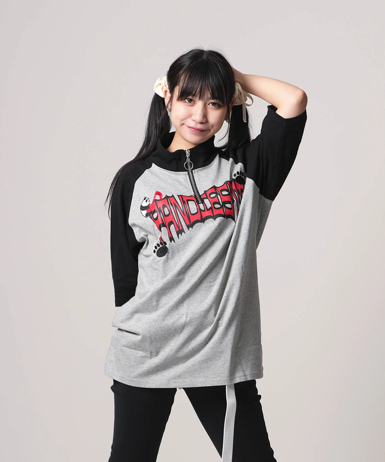 PANDIESTA(パンディエスタ) |SB PANDIESTA パンダさん ハーフジップ S/S Tee(554101)