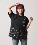 PANDIESTA(パンディエスタ) |SB 熊猫印 ワールドトラベル パンダ 裾刺繍 S/S ボタンシャツ(554201)