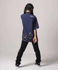 PANDIESTA(パンディエスタ) |SB 熊猫印 ワールドトラベル パンダ 裾刺繍 S/S ボタンシャツ(554201)