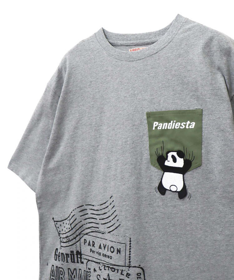 SB PANDIESTA ぶら下がりパンダ S/S Tee(554956)｜ファッション