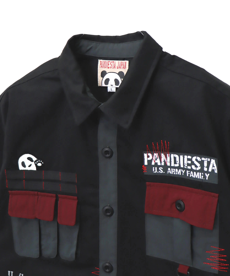 PANDIESTA(パンディエスタ) |SB PANDIESTA PDJ-ARMY ミリタリーシャツ(554952)