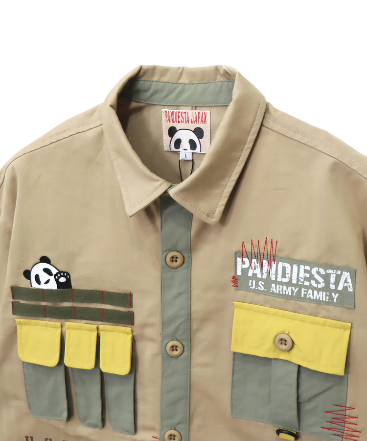 PANDIESTA(パンディエスタ) |SB PANDIESTA PDJ-ARMY ミリタリーシャツ(554952)