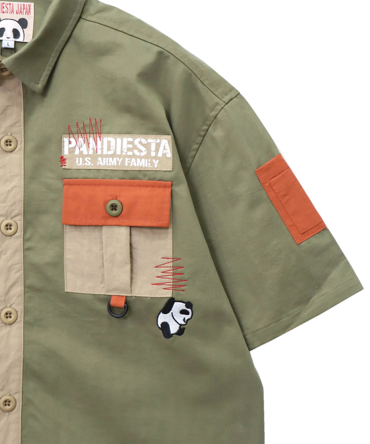 PANDIESTA(パンディエスタ) |SB PANDIESTA PDJ-ARMY ミリタリーシャツ(554952)