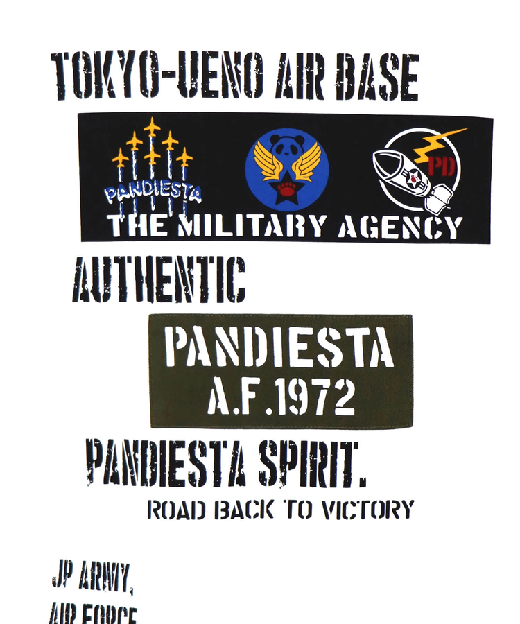 PANDIESTA(パンディエスタ) |SB 熊猫印 PANDA AIR BASE S/STee(554855)