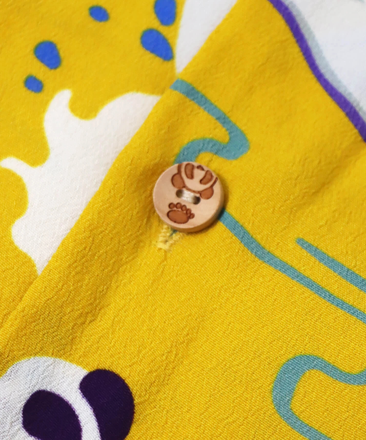 PANDIESTA(パンディエスタ) |SB 熊猫謹製 アクアリウム パンダ ちりめん アロハ シャツ(554208)
